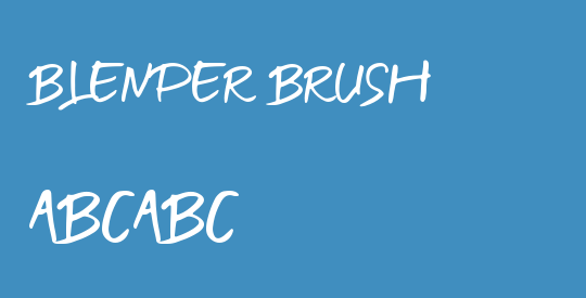 BLENDER BRUSH