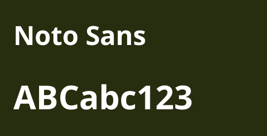 Noto Sans