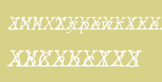 JMH Typewriter mono Fine Cross