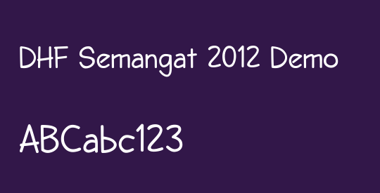 DHF Semangat 2012 Demo