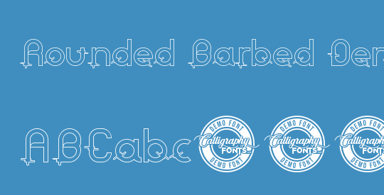 Rounded Barbed Demo Outline