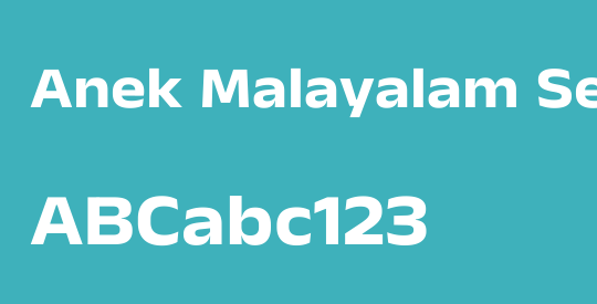 Anek Malayalam SemiExpanded