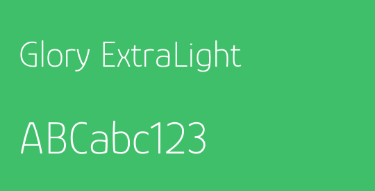 Glory ExtraLight