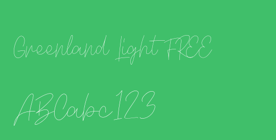 Greenland Light FREE