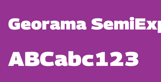 Georama SemiExpanded Black