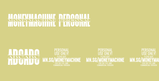 Moneymachine PERSONAL