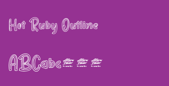 Hot Ruby Outline