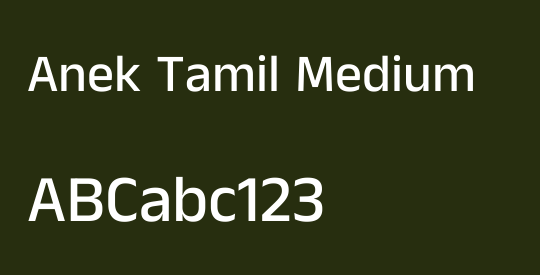 Anek Tamil Medium