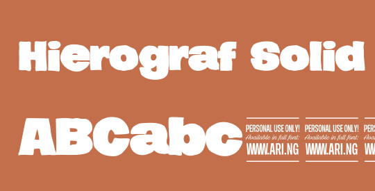 Hierograf Solid PERSONAL USE