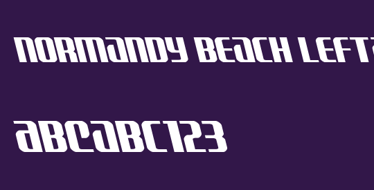 Normandy Beach Leftalic