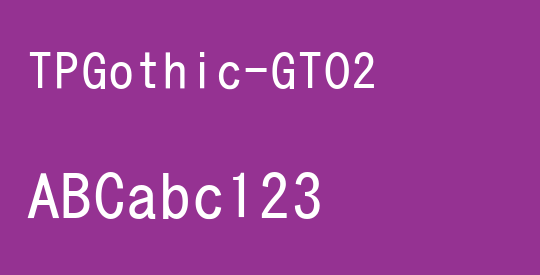 TPGothic-GT02