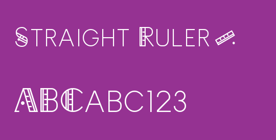 Straight Ruler~