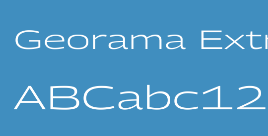 Georama ExtraExpanded Light