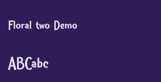 Floral two Demo