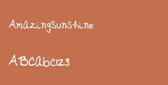 AmazingSunshine