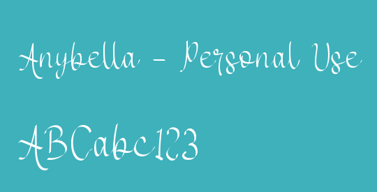 Anybella - Personal Use