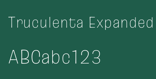 Truculenta Expanded Thin