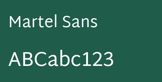 Martel Sans
