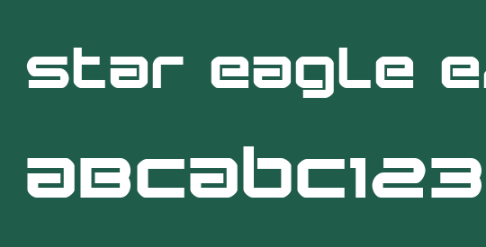 Star Eagle Expanded Bold