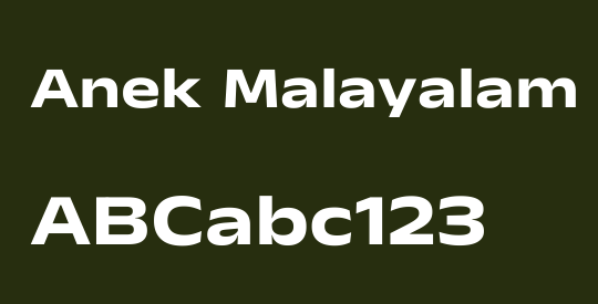 Anek Malayalam Expanded