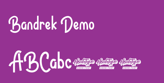Bandrek Demo
