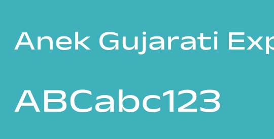 Anek Gujarati Expanded Medium
