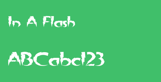In A Flash