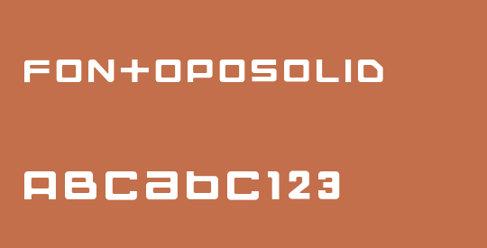 FontopoSOLID