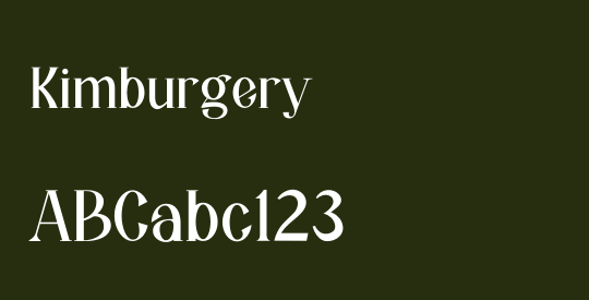 Kimburgery