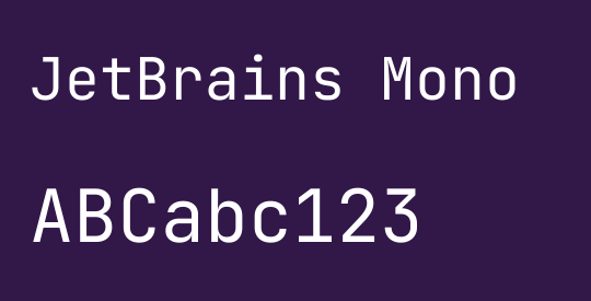 JetBrains Mono