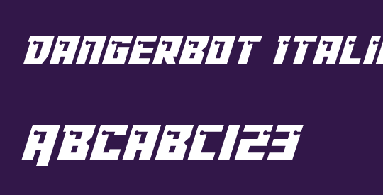 Dangerbot Italic