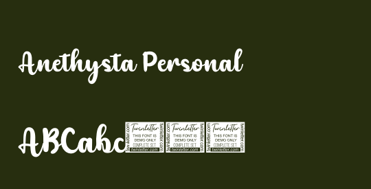 Anethysta Personal