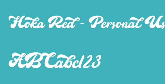 Hoka Red - Personal Use