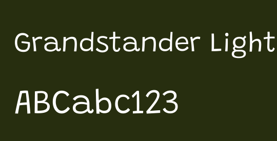 Grandstander Light