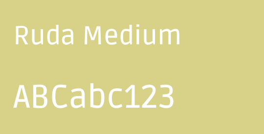 Ruda Medium