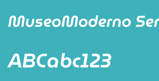MuseoModerno SemiBold