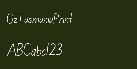 OzTasmaniaPrint
