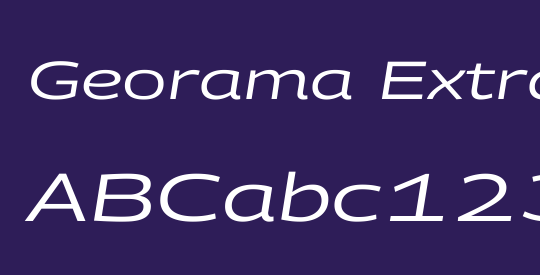 Georama ExtraExpanded