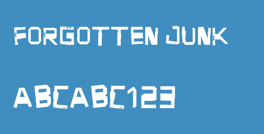 Forgotten Junk