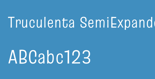 Truculenta SemiExpanded