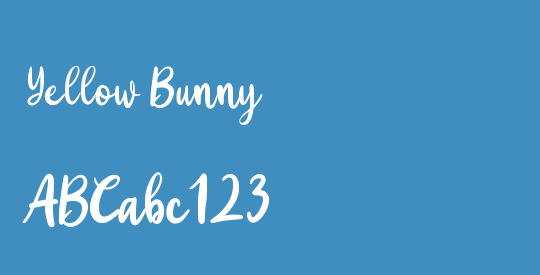 Yellow Bunny