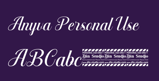 Anyva Personal Use