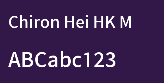 Chiron Hei HK M