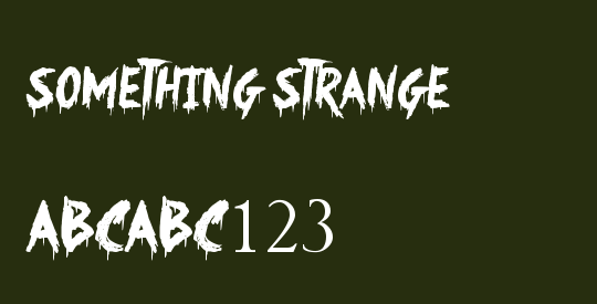 Something Strange