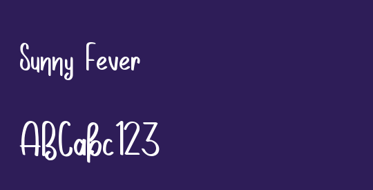 Sunny Fever