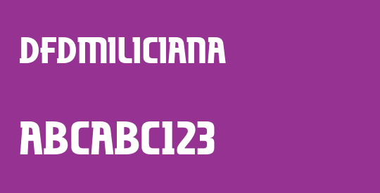 dfdMiliciana
