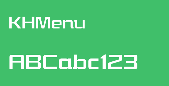 KHMenu