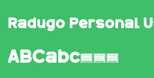 Radugo Personal Use