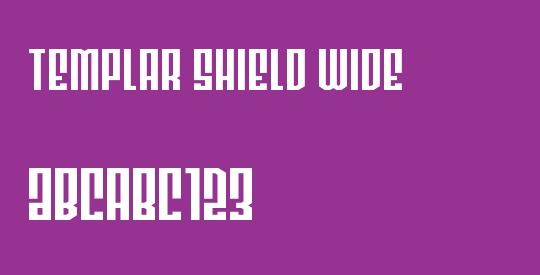 Templar Shield Wide