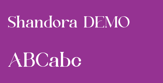 Shandora DEMO